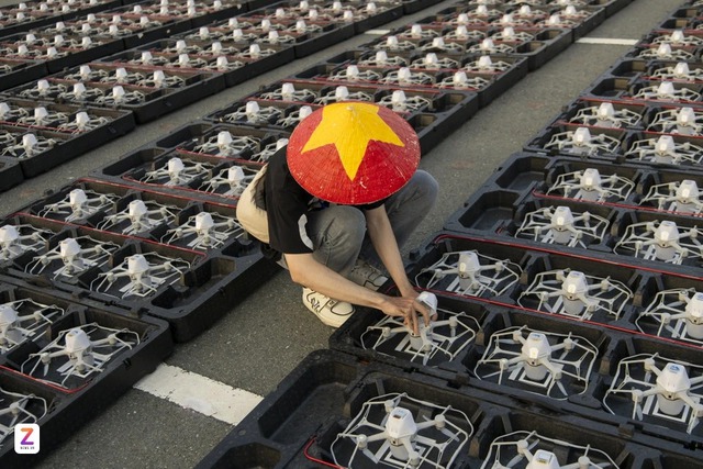 Kỷ lục Guinness mới: Việt Nam huy động 10.518 máy bay không người lái, gấp 3.2 lần thành tích Trung Quốc - Ảnh 2.