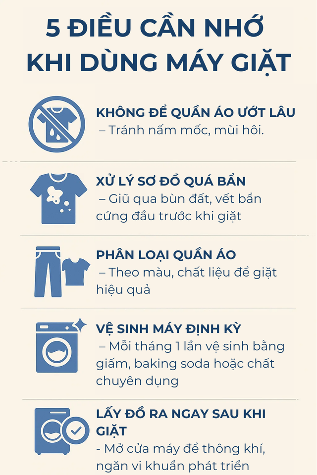 Vì sao không nên cho quần áo bẩn vào máy giặt ngay? Đơn giản nhưng không phải ai cũng biết - Ảnh 6.