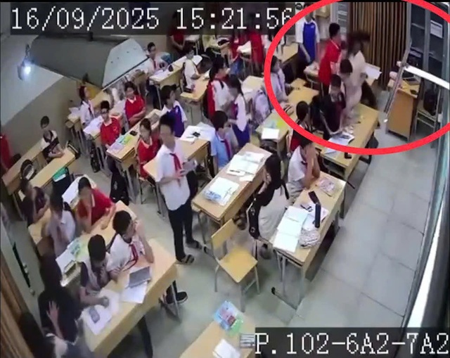 Vụ nam sinh lớp 7 xô đẩy cô giáo: Thời điểm đó, cô yêu cầu "cả lớp ngồi yên" - Ảnh 1.