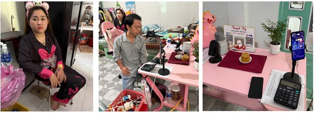 Bắt quả tang Ngô Thị Bạch Tuyết khi đang livestream- Ảnh 1.