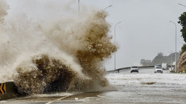 Xem kích thước khổng lồ của bão Ragasa được quay từ không gian- Ảnh 3.