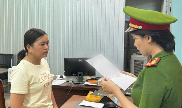 Bắt tạm giam Trần Thị Vân - Ảnh 1.