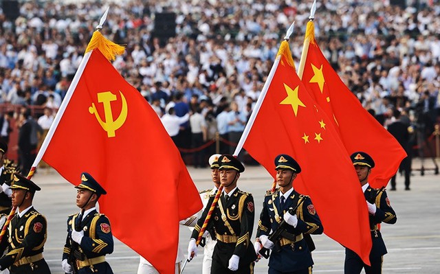 Diễu binh Trung Quốc phô diễn sức mạnh quân sự tại Quảng trường Thiên An Môn - Ảnh 18. Diễu binh Trung Quốc phô diễn sức mạnh quân sự tại Quảng trường Thiên An Môn - Ảnh 18.