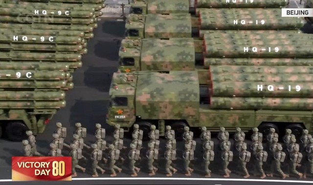 Diễu binh Trung Quốc phô diễn sức mạnh quân sự tại Quảng trường Thiên An Môn - Ảnh 21. Diễu binh Trung Quốc phô diễn sức mạnh quân sự tại Quảng trường Thiên An Môn - Ảnh 21.