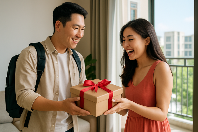 Được chồng tặng một hộp quà sau khi đi công tác về, tôi mở ra rồi gục ngã với sợi dây chuyền bên trong - Ảnh 1.