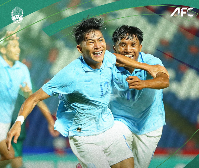 Tuyển Campuchia thắng ngọt, vượt mặt đội Tây Á giành lấy ngôi nhì bảng giải châu lục - Ảnh 1.