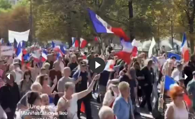 Biểu t&igrave;nh ở Paris li&ecirc;n quan &ocirc;ng Macron - Ảnh 3.