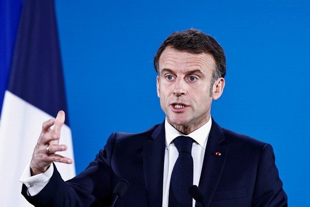 Biểu t&igrave;nh ở Paris li&ecirc;n quan &ocirc;ng Macron - Ảnh 1.