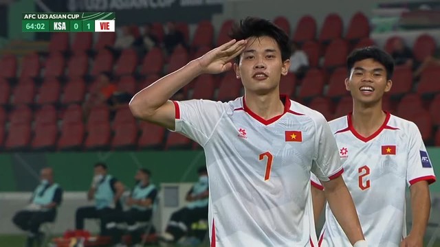 Diễn biến U23 Việt Nam 1-0 U23 Saudi Arabia: Si&ecirc;u phẩm kh&ocirc;ng tưởng của Đ&igrave;nh Bắc - Ảnh 2.