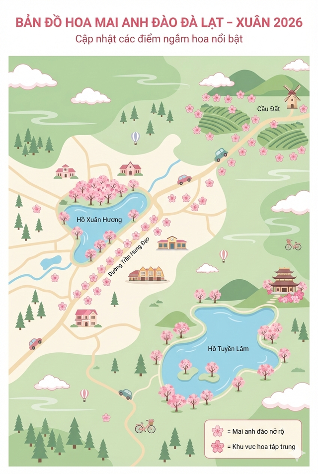 Đầu năm 2026, du lịch Đà Lạt có một việc “chưa từng có tiền lệ” - Ảnh 1.