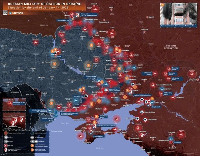 Hỏa lực Nga x&oacute;a sổ ph&aacute;o Vampire v&agrave; radar AN / TPQ - 50 trong cuộc chiến ở Ukraine - Ảnh 2.