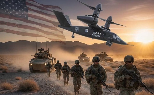 Lục qu&acirc;n Mỹ nhận m&aacute;y bay c&aacute;nh quạt lật MV - 75 sớm hơn dự kiến - Ảnh 1.