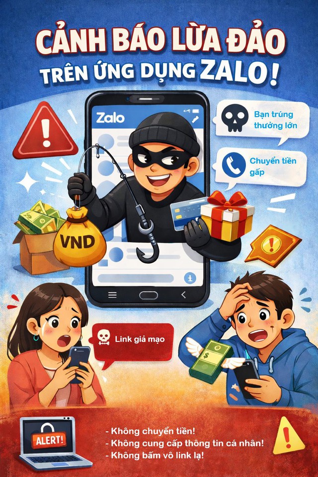 Những thủ đoạn lừa đảo mới nhất trên Zalo khiến người dùng mất tiền trong tích tắc - Ảnh 1.