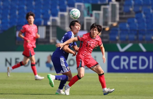 DIỄN BIẾN U23 Nhật Bản 1-0 H&agrave;n Quốc: H&agrave;n Quốc v&ugrave;ng l&ecirc;n mạnh mẽ - Ảnh 1.