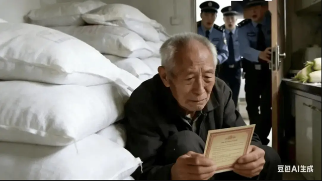 Cụ &ocirc;ng sống một m&igrave;nh mua 900 g&oacute;i muối trong 3 th&aacute;ng, cảnh s&aacute;t ph&aacute; cửa x&ocirc;ng v&agrave;o th&igrave; gặp cảnh sững người - Ảnh 1.