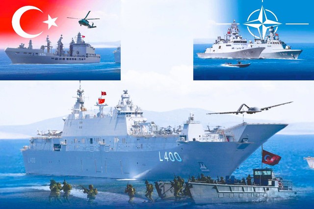 Dự &aacute;n t&agrave;u s&acirc;n bay trực thăng tấn c&ocirc;ng LHD - 230 của Thổ Nhĩ Kỳ tại DIMDEX 2026 - Ảnh 3.