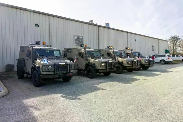 Mỹ b&agrave;n giao xe bọc th&eacute;p David thứ 1000 cho Israel năm 2026 - Ảnh 6.