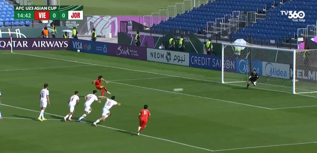 Diễn biến trận U23 Việt Nam 2-0 U23 Jordan: U23 Việt Nam khiến đối thủ sốc nặng - Ảnh 2.