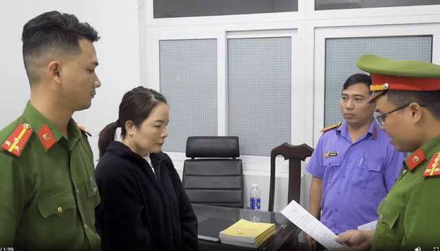 Bắt tạm giam nữ giám đốc Hoàng Thị Thanh Tú - Ảnh 1.