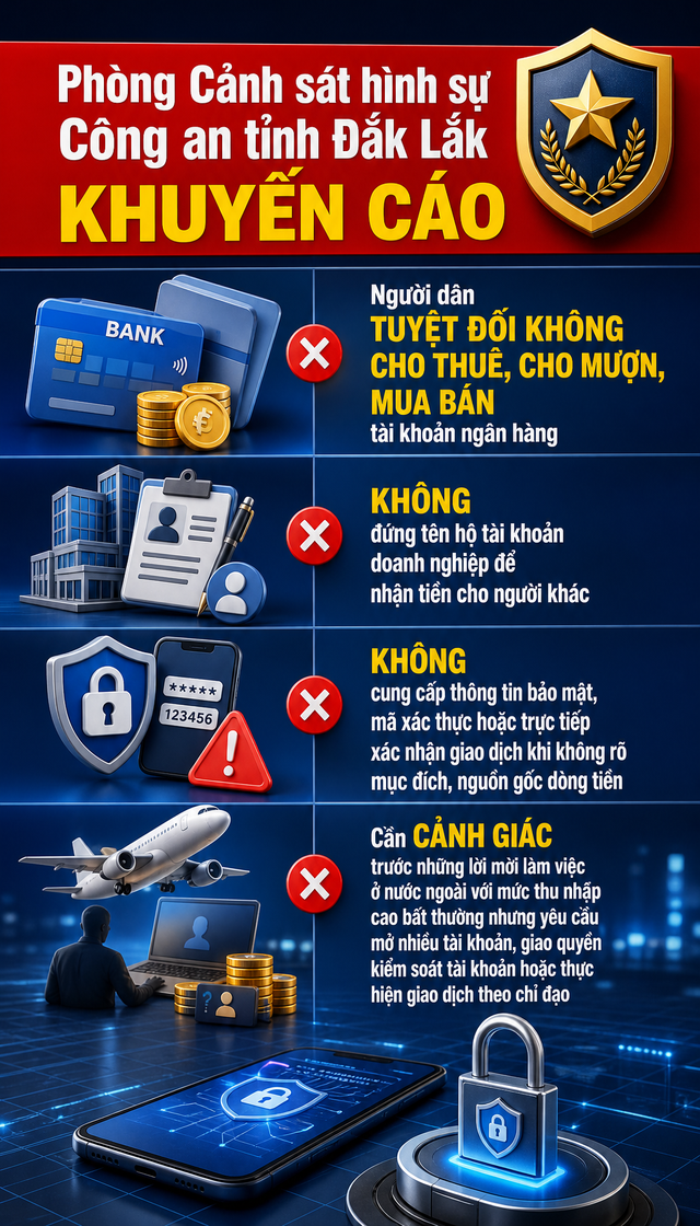 Công an điều tra 5,3 tỷ đồng chuyển qua nhiều tài khoản ngân hàng khác nhau trong thời gian ngắn - Ảnh 1.