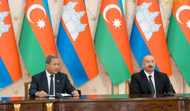 &Ocirc;ng Hun Manet k&ecirc;u gọi c&aacute;c doanh nghiệp Azerbaijan tận dụng cơ hội đầu tư tại Campuchia - Ảnh 1.