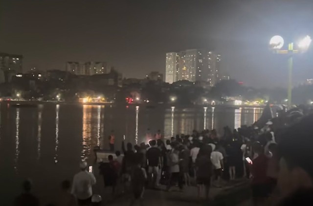 2 người đuối nước tử vong ở hồ Định Công: Danh tính nạn nhân - Ảnh 1.