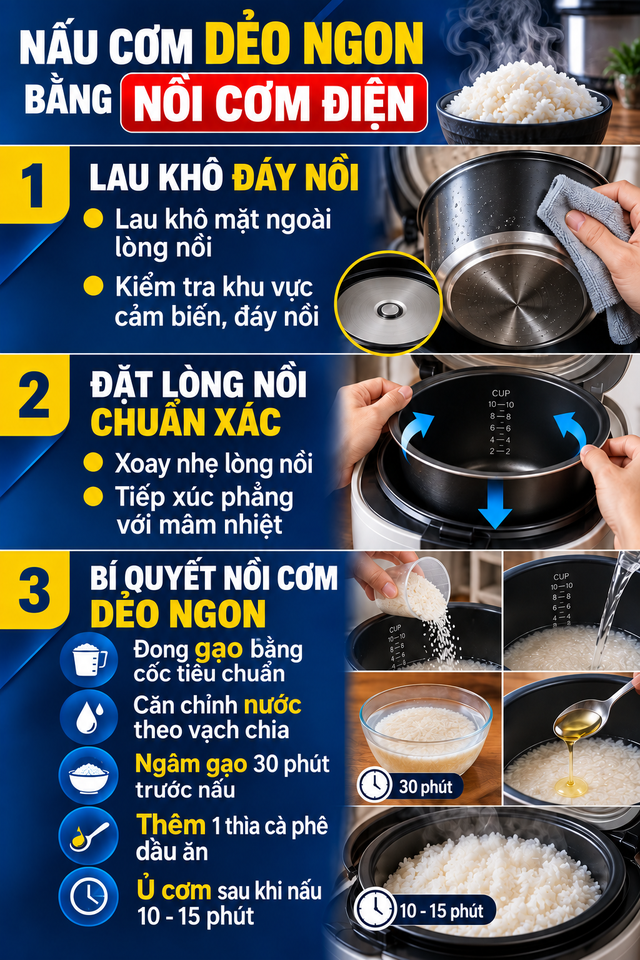 Đừng "giao phó" nồi cơm ngon cho một nút bấm - Ảnh 2.