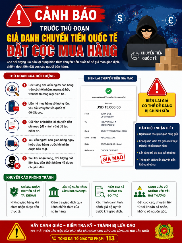Công an sẽ điều tra nếu phát hiện các giao dịch chuyển tiền như sau - Ảnh 1.