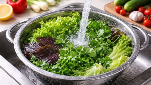 Lời khuy&ecirc;n cho gia đ&igrave;nh về ng&acirc;m rau quả trong nước muối để bảo vệ sức khỏe - Ảnh 2.