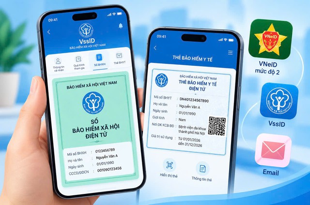 Tất cả người dân có sổ bảo hiểm xã hội, thẻ bảo hiểm y tế chú ý thay đổi mới nhất - Ảnh 1.