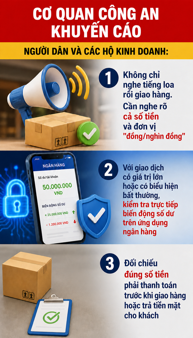 Công an sẽ điều tra nếu phát hiện giao dịch chuyển khoản như sau - Ảnh 2.