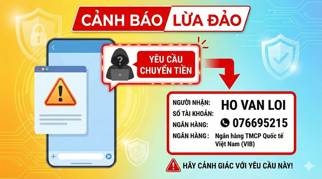 Những ai đã chuyển tiền vào số tài khoản này, hãy báo ngay cho công an - Ảnh 2.