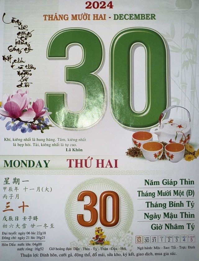 Đến năm nào mới lại có 30 Tết? - Ảnh 1.