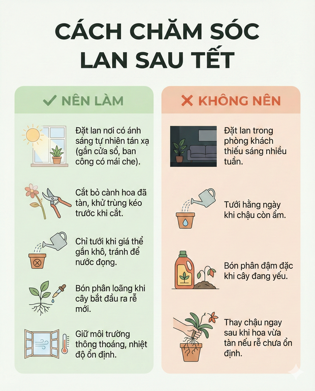 Cảnh báo đặc biệt tới các gia đình đang bày lan ngày Tết - Ảnh 3.