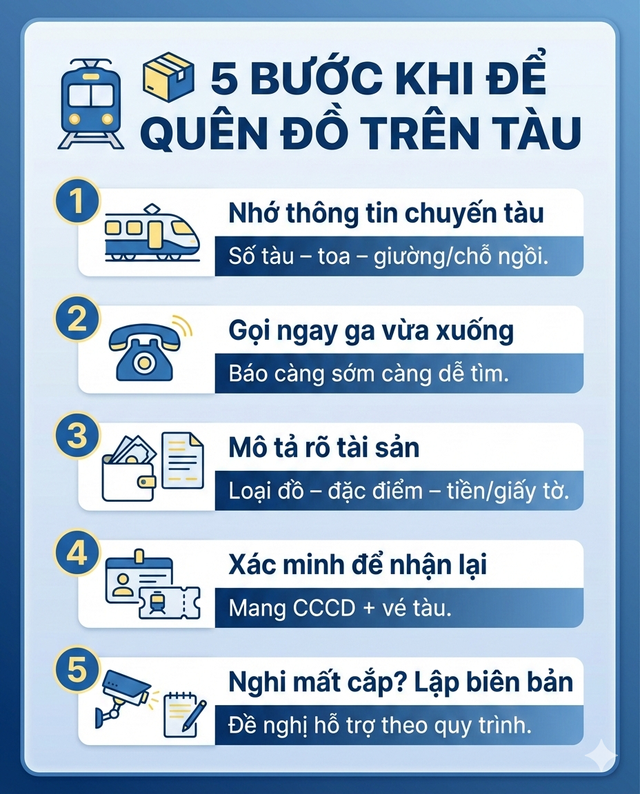 Vội xuống tàu, hành khách để quên hơn 10 triệu đồng dưới gối: Làm thế nào để lấy lại? - Ảnh 3.