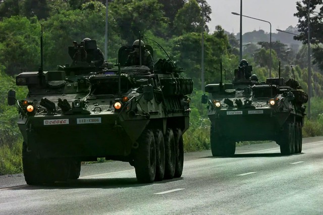 Th&aacute;i Lan nhận th&ecirc;m 17 xe bọc th&eacute;p Stryker từ Mỹ tăng cường lực lượng Quốc ph&ograve;ng - Ảnh 1.