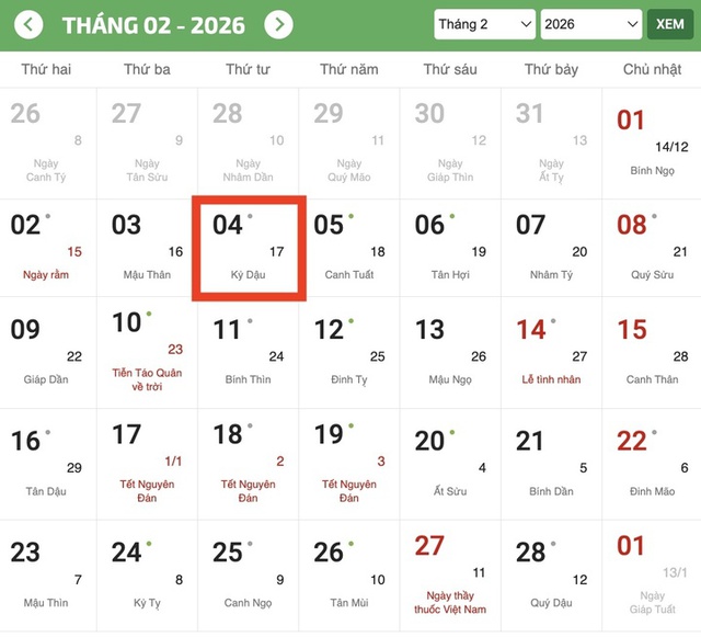 H&ocirc;m nay 4/2: Ng&agrave;y quan trọng theo d&acirc;n gian nhiều người kh&ocirc;ng biết, được so s&aacute;nh với Giao thừa, mồng 1 Tết - Ảnh 1.