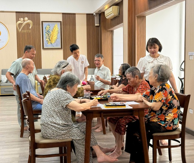 Viện dưỡng lão nội trú duy nhất giữa rừng thông: Cách trung tâm Hà Nội 40km, giá từ 300.000đ/ngày - Ảnh 3.