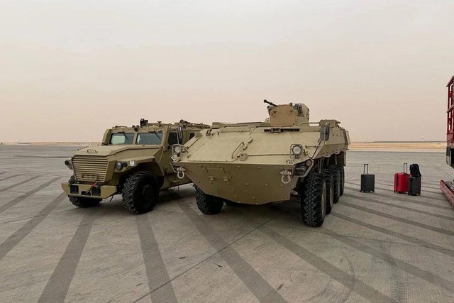 Module Ballista biến BTR - 22 th&agrave;nh s&aacute;t thủ xe tăng tại Triển l&atilde;m Quốc ph&ograve;ng 2026 - Ảnh 2.