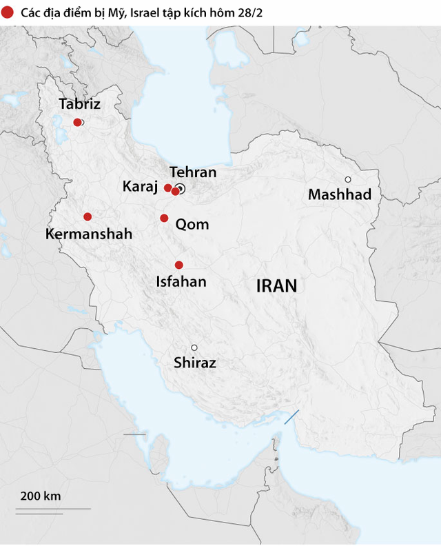 Iran tuyên bố mở "chiến dịch dữ dội nhất lịch sử” trả đũa Mỹ - Israel - Ảnh 2.