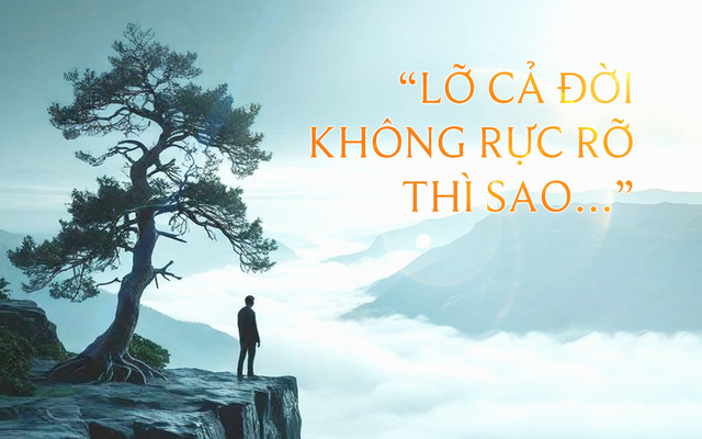 “Lỡ cả đời không rực rỡ thì sao…” và câu trả lời ấm lòng của Khoai Lang Thang - Ảnh 1.