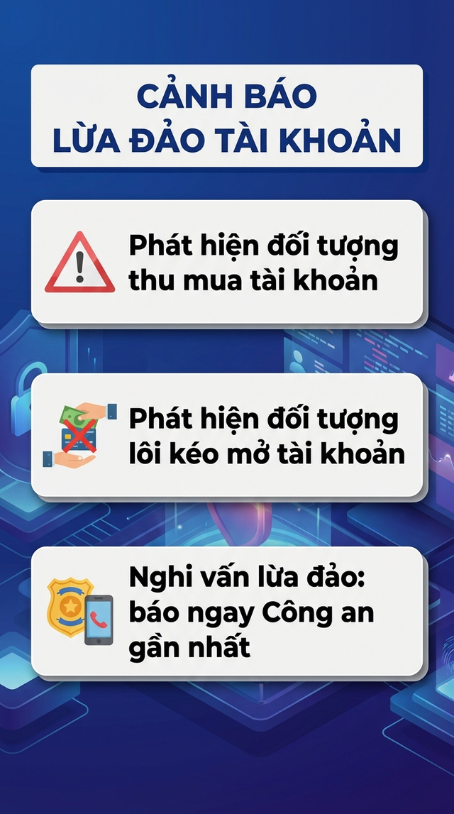 Tất cả học sinh, sinh vi&ecirc;n c&oacute; t&agrave;i khoản ng&acirc;n h&agrave;ng ch&uacute; &yacute;: Tuyệt đối kh&ocirc;ng l&agrave;m việc n&agrave;y - Ảnh 1.
