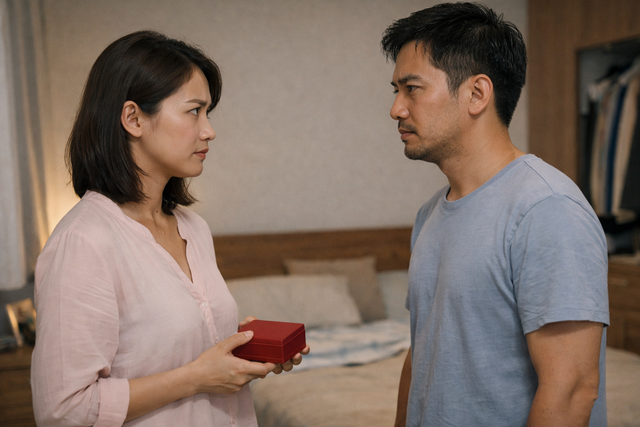 Vợ bất ngờ trả lại chỉ vàng được tặng hôm vía thần tài, chồng nghẹn lời khi biết lý do - Ảnh 1.