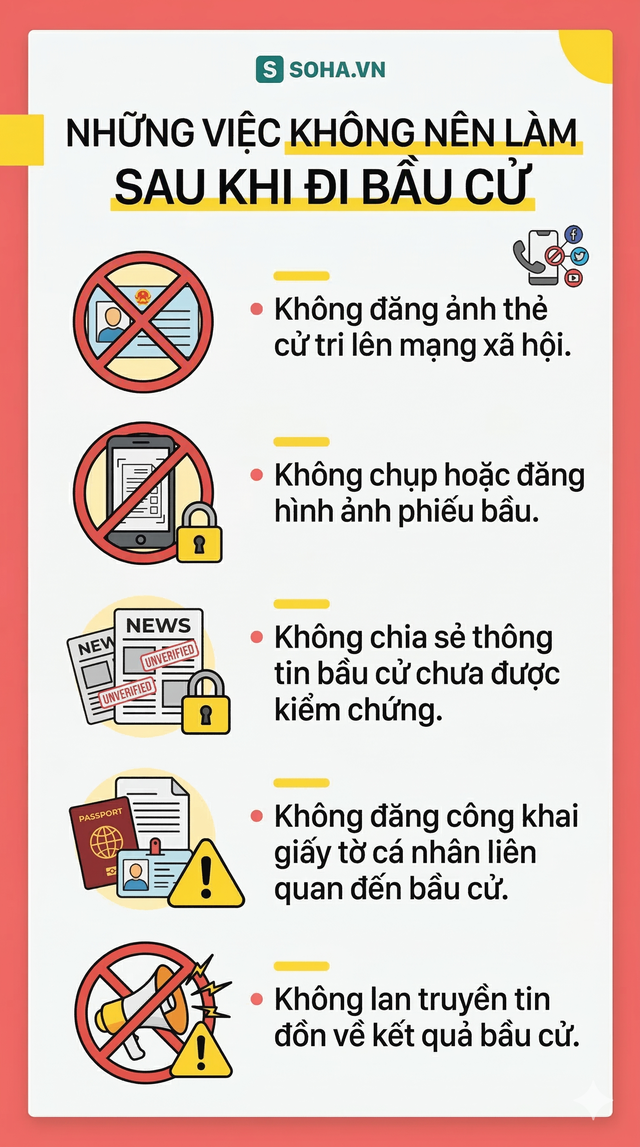 Cảnh báo đặc biệt tới những người vừa đi bầu cử về - Ảnh 3.