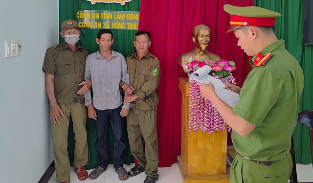 Thi hành lệnh bắt tạm giam Hắc Minh Hải sinh năm 1983 - Ảnh 1.