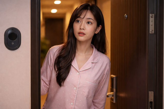 Chồng đi công tác, nửa đêm hàng xóm gõ cửa nhờ một việc khiến người phụ nữ bối rối - Ảnh 1.