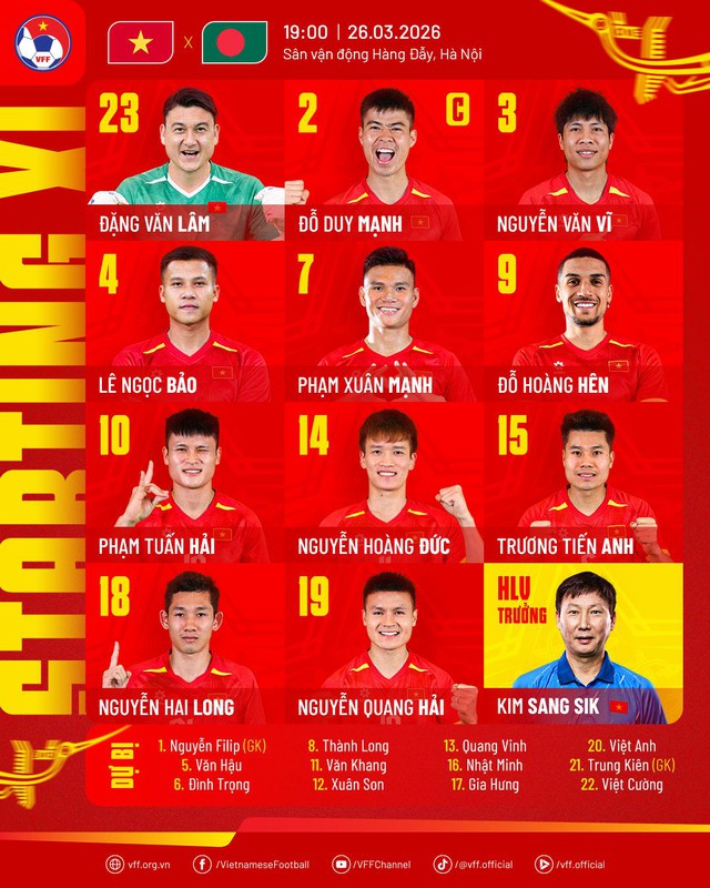 DIỄN BIẾN Việt Nam 2-0 Bangladesh: Tuyển Việt Nam c&oacute; th&ecirc;m b&agrave;n thắng đẳng cấp - Ảnh 5.