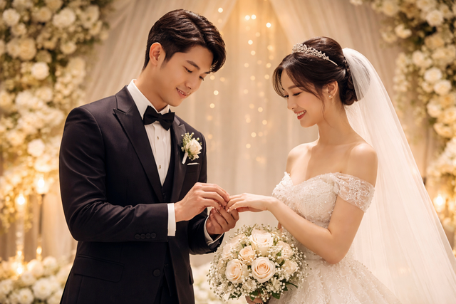 Dẫn cháu đi làm thiên thần ở tiệc cưới, người dì sững sờ khi nhìn thấy chú rể trên sân khấu - Ảnh 1.