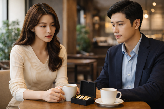 Người yêu cũ tặng 5 chỉ vàng nhân ngày 8/3, lý do khiến cô gái ngỡ ngàng - Ảnh 1.