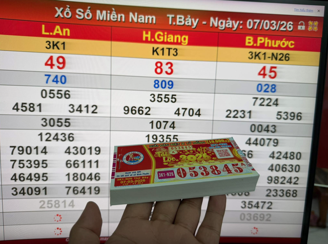 Mua 160 tờ v&eacute; số &iacute;t ph&uacute;t trước khi quay thưởng, kh&aacute;ch bất ngờ tr&uacute;ng hết: H&eacute; lộ số tiền thưởng - Ảnh 1.